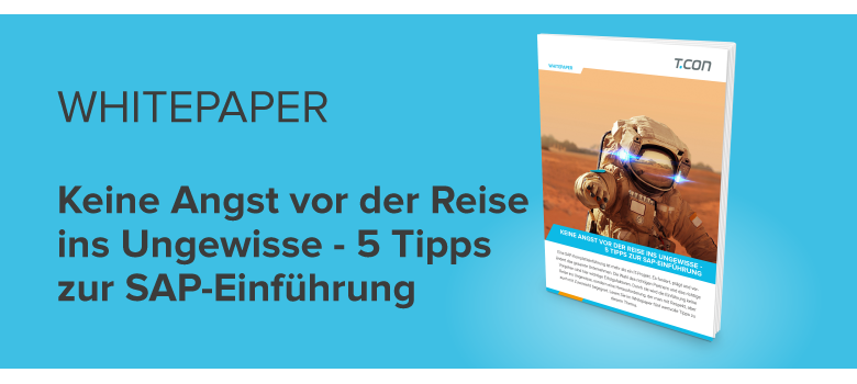 Whitepaper 5 Tipps zur SAP Einführung